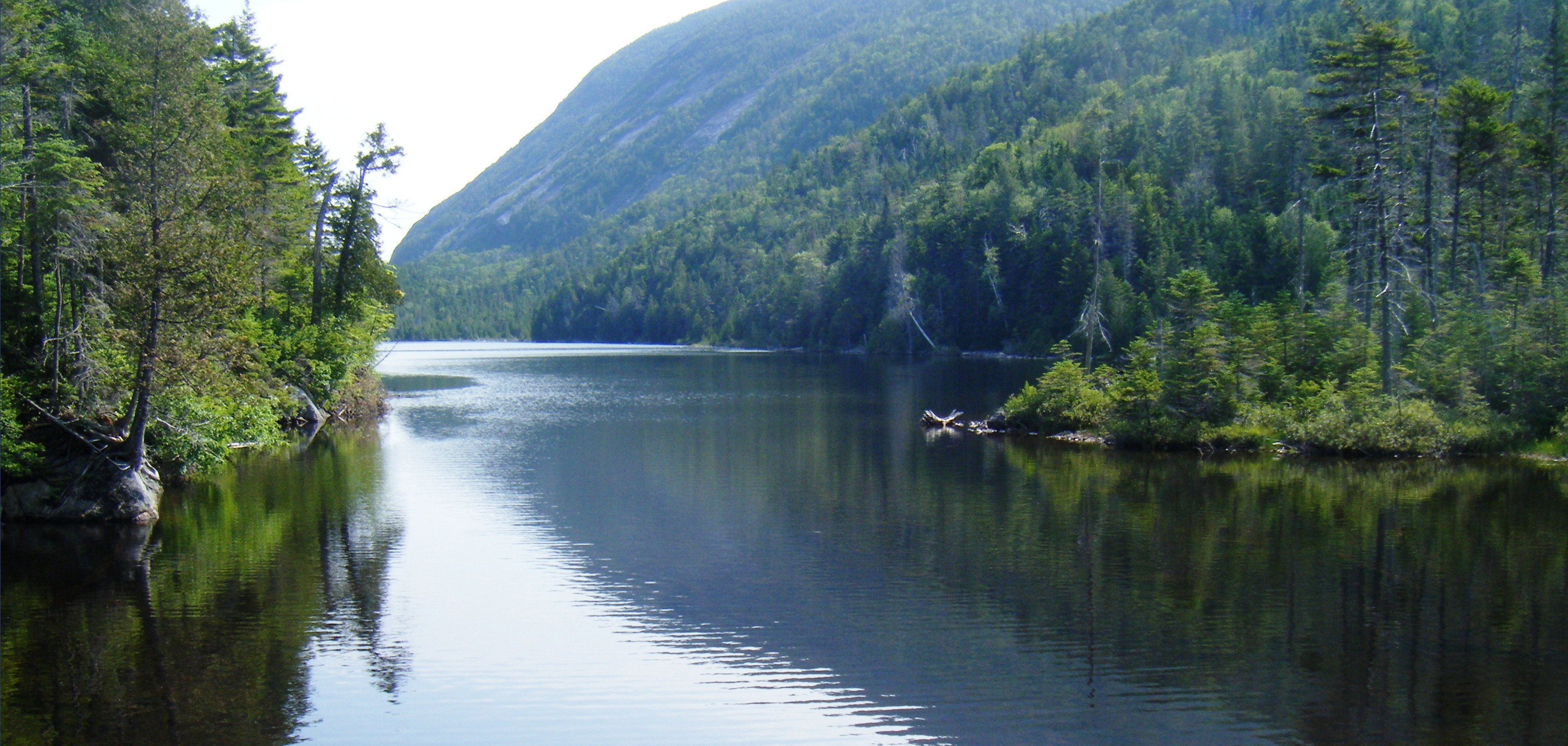 River between mountains